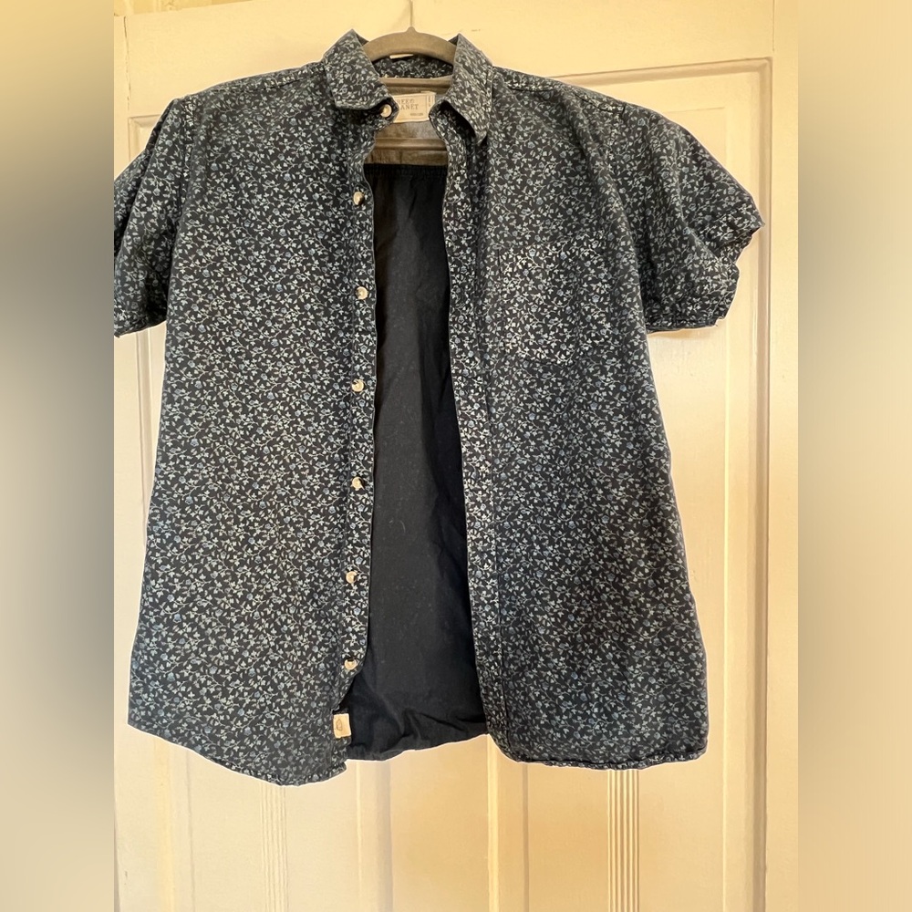 Men’s Short Sleeve Button Up Shirt